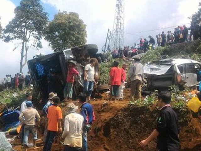 Kecelakaan Maut Terjadi di Ciloto, Minggu, 30 April 2017 Siang