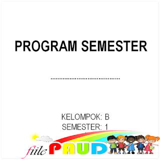 Download Contoh Program Semester (Promes) Kelompok B Semester 1 
