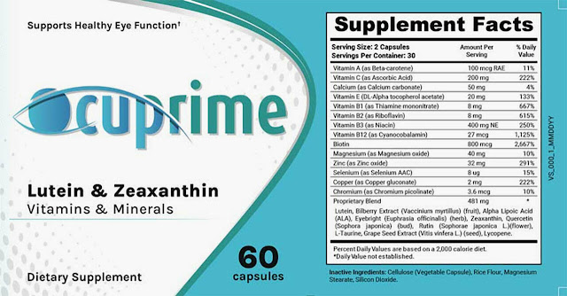 Ocuprime Reviews: (Ingredients, Side Effects) Scam Or Legit?