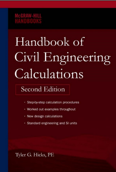 HANDBOOK OF CIVIL ENGINEERING CALCULATIONS