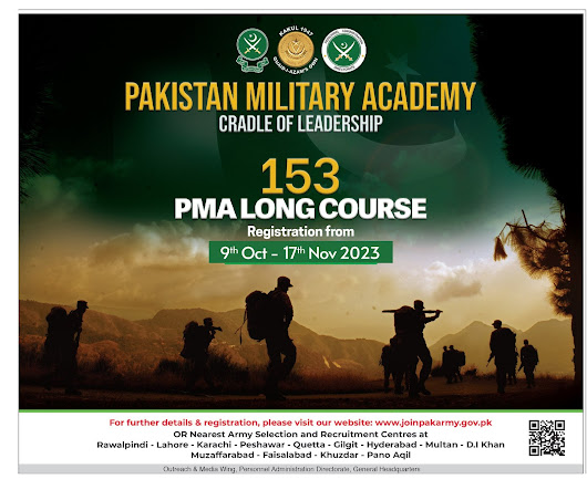Pakistan Military Academy PMA Abbottabad Latest Jobs 2023
