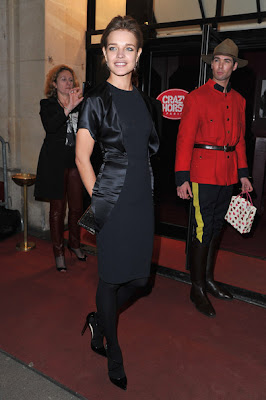 Natalia Vodianova Little Black Dress