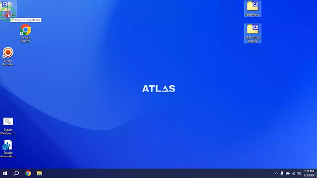 تحميل اخف نسخة ويندوز 10 Atlas OS