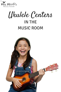 Ukulele Centers in the Music Room: Ideas for implementing centers for ukulele in your music lessons
