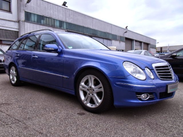 2008 mercedes benz s211 blue designo