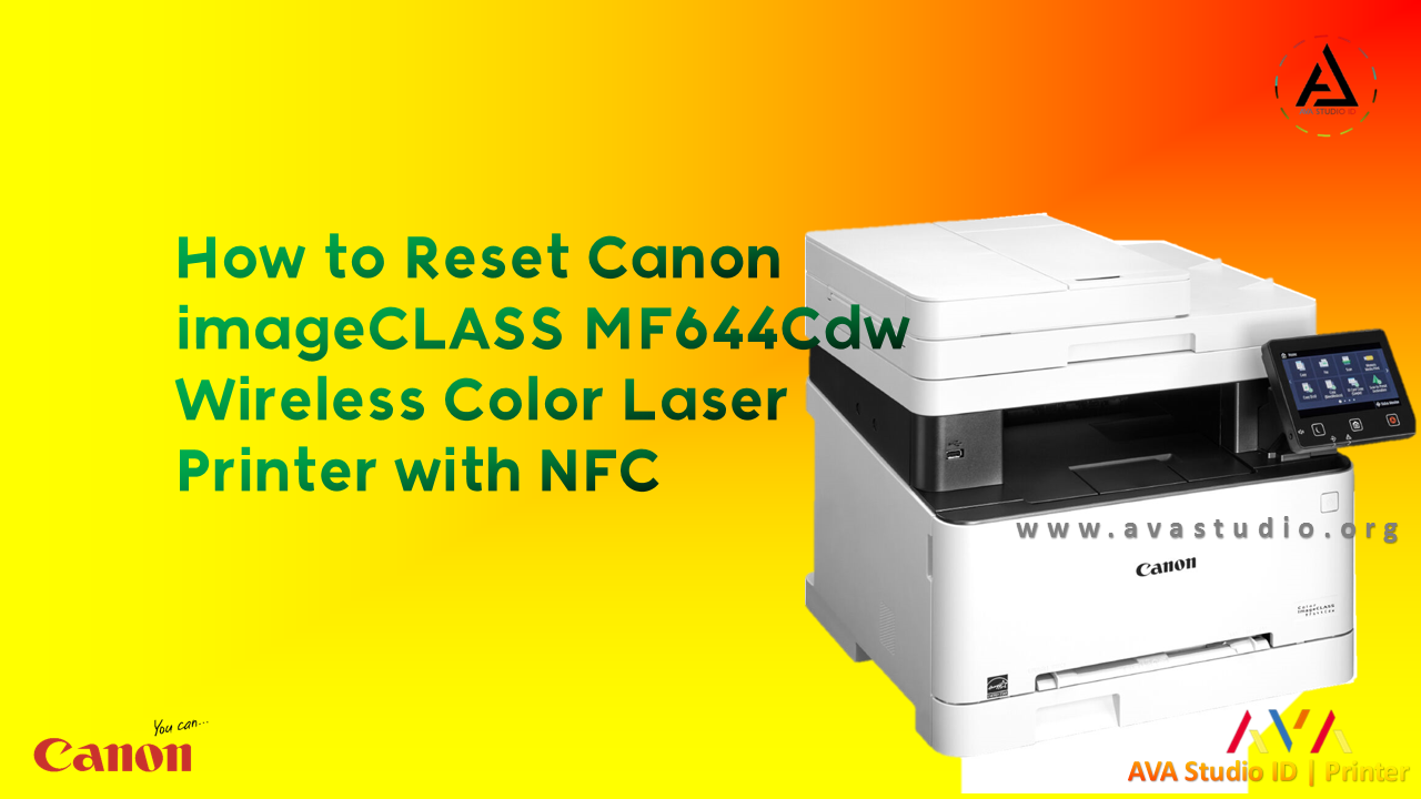 Canon imageCLASS MF644Cdw Wireless Color Laser Printer with NFC