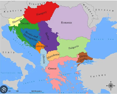 What are some differences between Balkan countries and the rest of Europe?