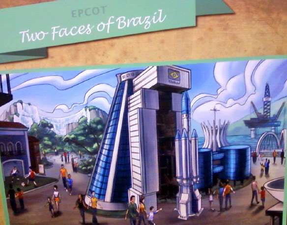 Projeto de Pavilhão do Brasil no Epcot