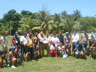Miembros del Club Boxer Cuba
