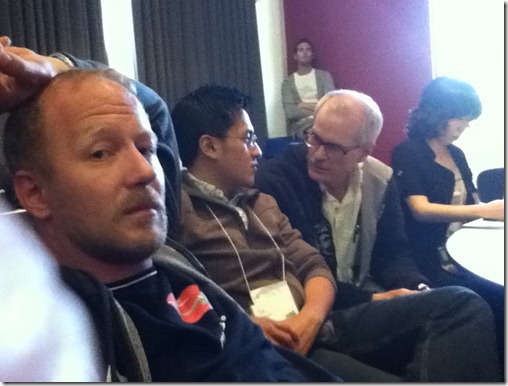 Team DisasterRadio after our presentation