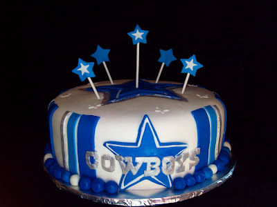 Cowgirl Birthday Cake on Layers Of Love  Dallas Cowboys Cake