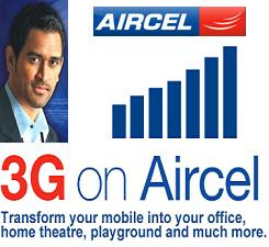 Free Aircel 3g internet tricks