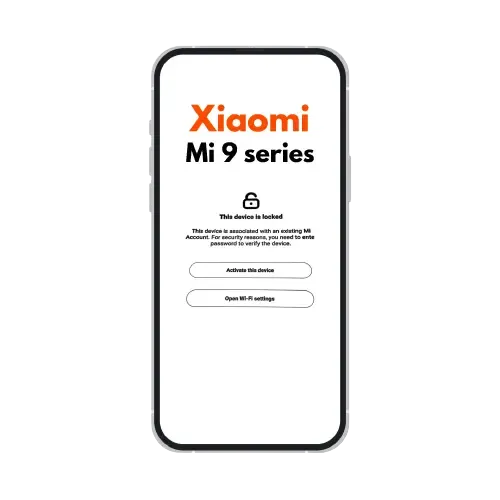 Xiaomi Mi Account Removal Service Mi 9, Mi 9T, Mi 9 Lite, Mi 9 Pro, Mi 9 SE
