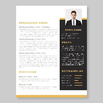 Berikut ini contoh CV lamaran kerja bahasa Inggris yang benar untuk meningkatkan peluang kamu dapat kerja. Simak sekarang contoh CV bahasa Inggris.