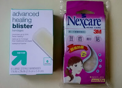  3M Nexcare Acne Patches Target up&up Hydrocolloid bandages 