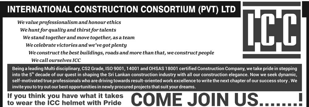 Project Staffs - International Constructions Consortium (Pvt) ltd
