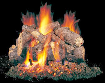 American Oak Gas logs