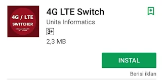 Cara lock 4g lte