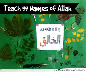 Teach Ninety names names of Allah