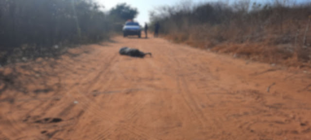 Corpo crivado de balas é encontrado numa estrada carroçável em Mossoró