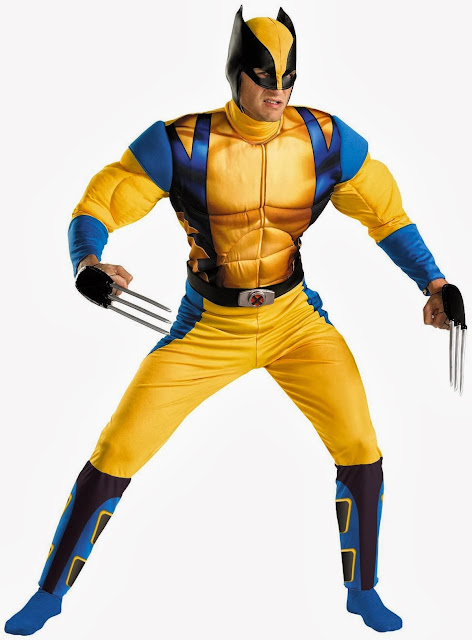 Wolverine Muscle Teen Costume