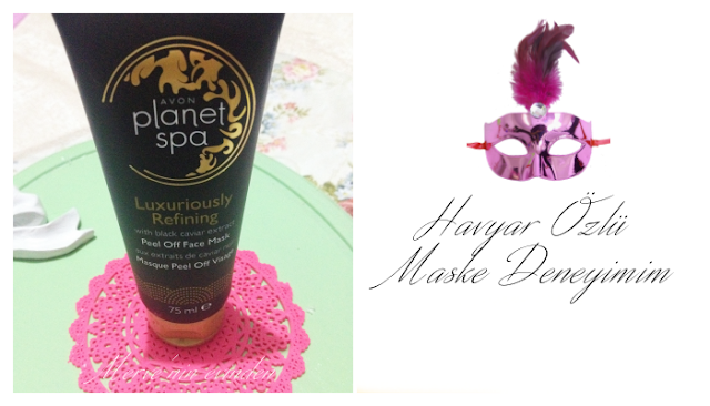 Avon Planet Spa Havyar Özlü Maske İncelemesi