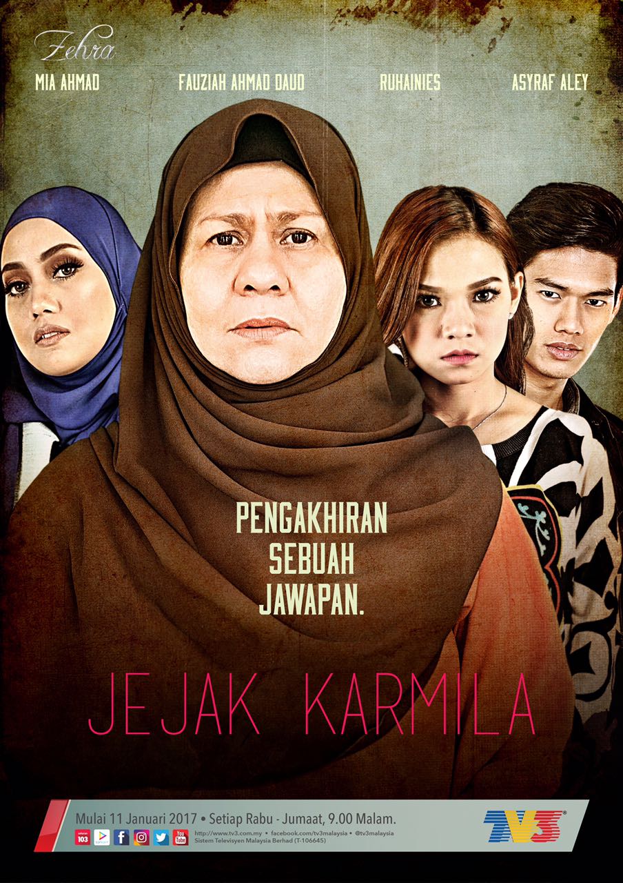 Drama Jejak Karmila Slot Zehra TV3 