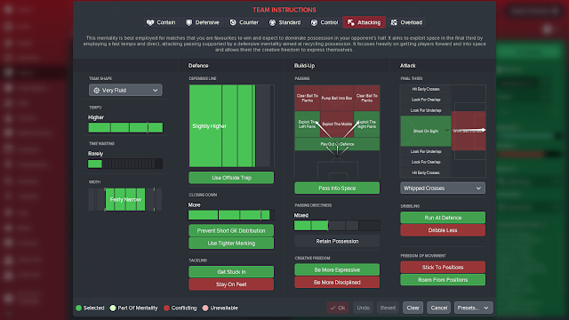 FM18 Jurgen Klopp's 4-3-3 Gegenpress Tactic - Team Instructions