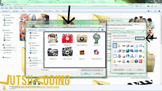 Step Keempat Ganti Icon Folder