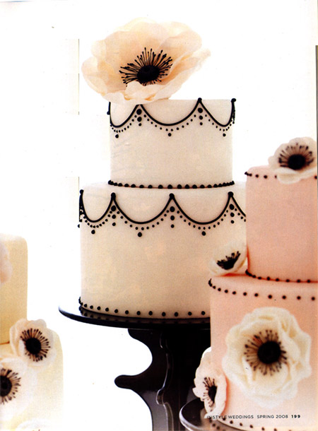  wedding cake modern victorian look 