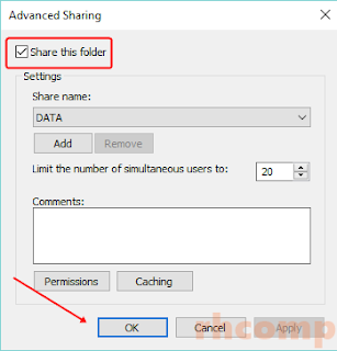 Cara Menshare Folder ke Jaringan LAN di Windows