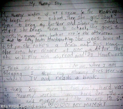 My Mummy's Day edited