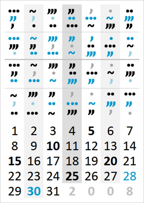  Desain  Kalender  Yang Unik 