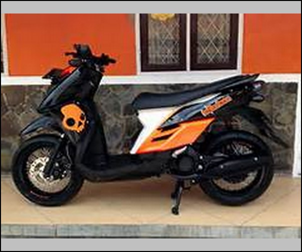 Modifikasi Motor X Ride Trail Adventure Touring Terkeren 