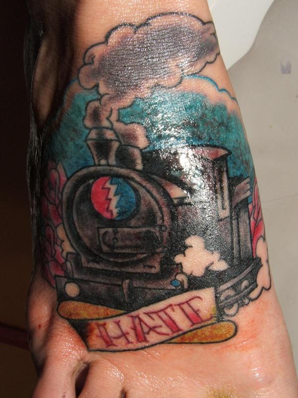 Grateful Dead Tattoo #101 He's Gone