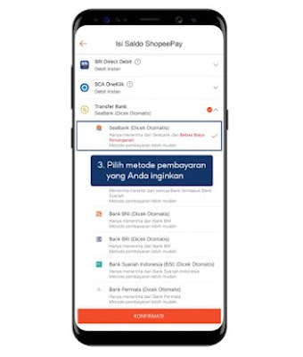 Cara Top Up ShopeePay