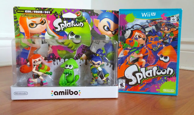 Splatoon For Nintendo Wii U and Amiibos