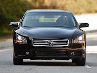 2012 Nissan Maxima Black Front End