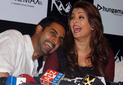 Latest Wallpaper Pictures Scene by Hot Bollywood Couple Aishwarya Rai Abhishek Bachchan