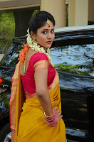 Chandini Chowdary Glamorous Saree Photo Shoot web.filmyfi.com