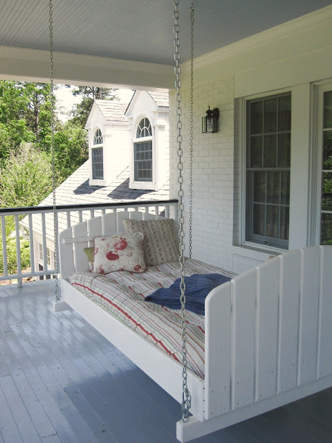 rustic porch swing plans