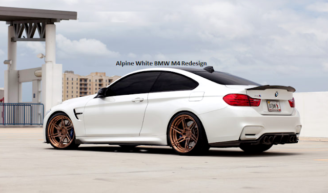 Alpine White BMW M4 Redesign