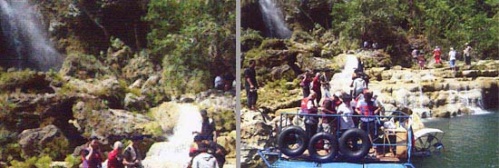 air terjun sri gethuk wisata gunungkidul