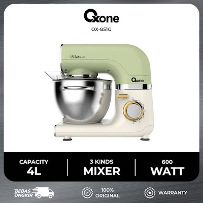 Oxone OX-851 Stand Mixer Green Hijau