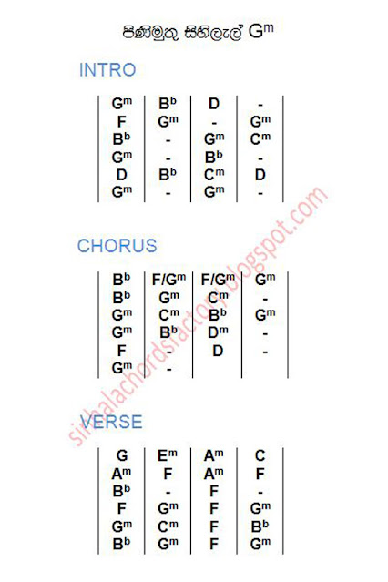 Sinhala Song Chords