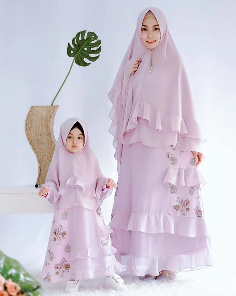 Model Gamis Couple Ibu Dan Anak Brokat Informasi Tips Dan
