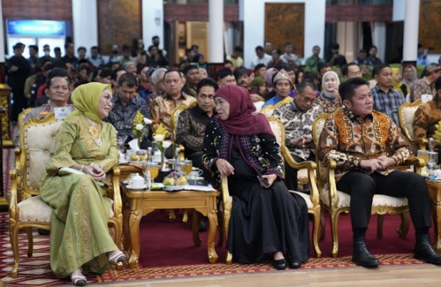 Pengukuhan Pengurus Paguyuban Jawa Timur Provinsi Sumatera Selatan Di hadiri Ketua DPRD Provinsi Sumsel 