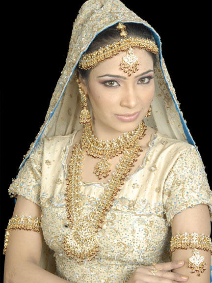 White pakistani wedding dresses