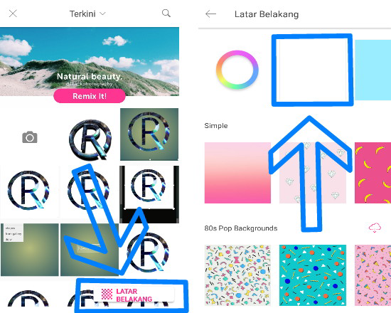 Cara Mudah Membuat Logo 3D di Picsart Android