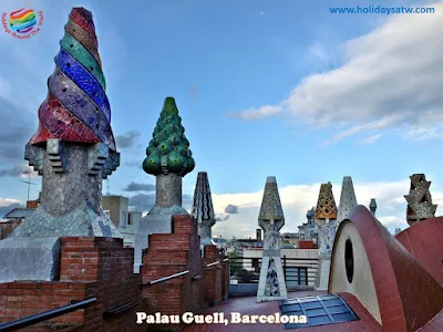 Top tourist places in Barcelona, Spain